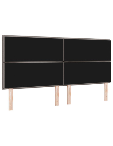 Testiera con testiera Talpa 200 cm Pelle Sintetica