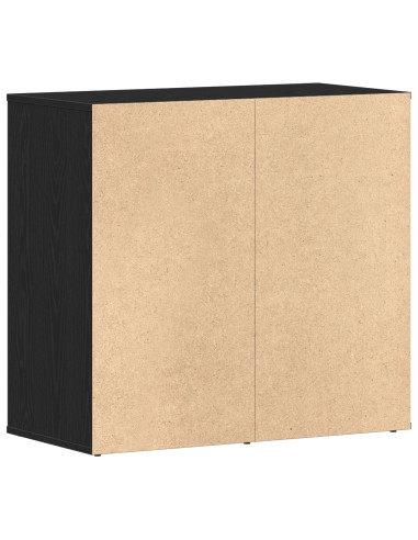 Mobiletto Cosmetico con cassetto Rovere Nero 80 x 40 x 75 cm