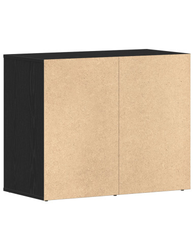 Mobiletto Cosmetico con lo scaffale Rovere Nero 80 x 40 x 65 cm