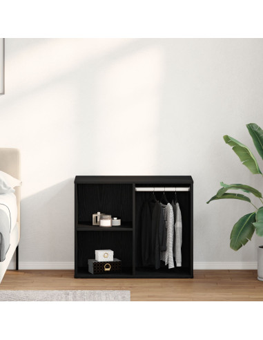 Mobiletto Cosmetico con lo scaffale Rovere Nero 80 x 40 x 65 cm