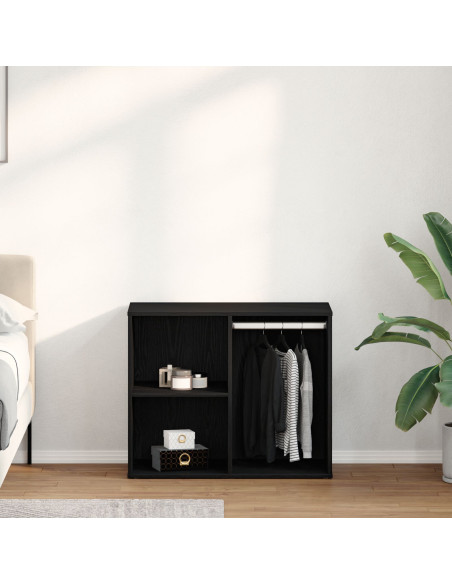 Mobiletto Cosmetico con lo scaffale Rovere Nero 80 x 40 x 65 cm