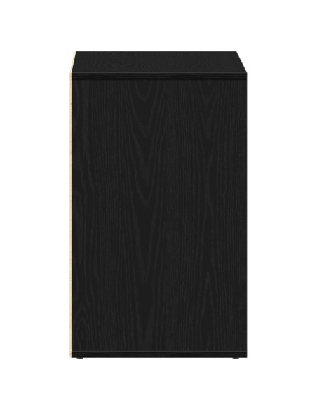 Mobiletto Cosmetico con lo scaffale Rovere Nero 80 x 40 x 65 cm