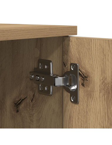 Armadio 2 pcs Rovere artigianale 108 x 41 x 40 cm