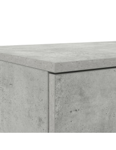 Cassetti per letto Grigio cemento 200 x 36,5 x 16,5 cm