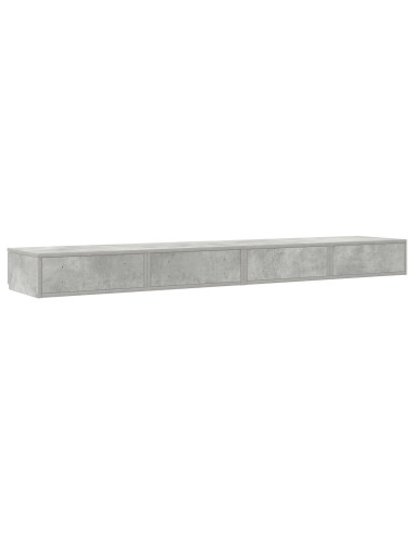 Cassetti per letto Grigio cemento 200 x 36,5 x 16,5 cm