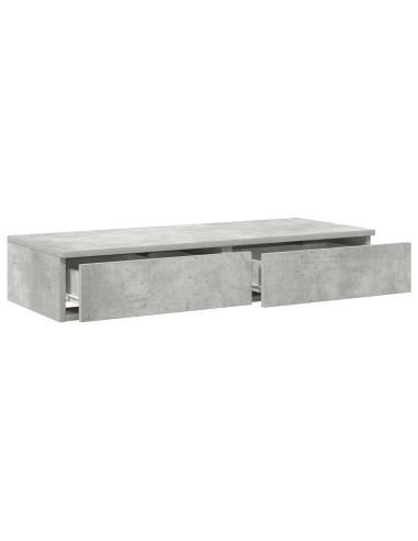 Cassetti per letto Grigio cemento 80 x 36,5 x 16,5 cm