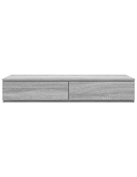 Cassetti per letto  Grigio Sonoma 90x36,5x16,5 cm in legno ingegnerizzato