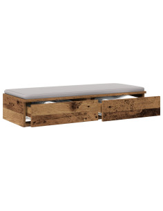 Cassetti per letto Legno vecchio 90 x 36,5 x 16,5 cm 2