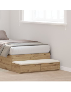 Cassetti per letto Rovere artigianale 90 x 36,5 x 16,5 cm 2