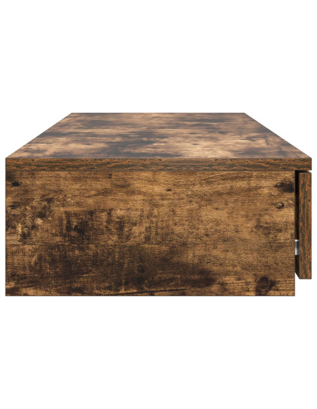 Cassetti per Letto Rovere Affumicato 120x36,5x16,5 cm Legno Ingegnerizzato