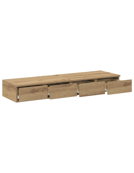 Cassetti  Artisan Oak 120x36,5x16,5 cm in Legno ingegnerizzato