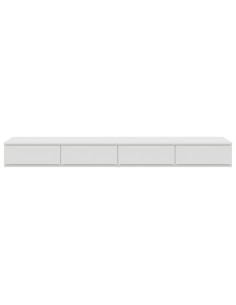 Cassetti per letto con cassetto Bianco 140 x 36,5 x 16,5 cm 2