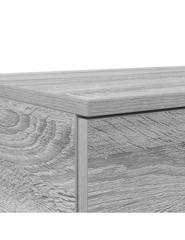 Cassetti per letto Grigio Sonoma 140 x 36,5 x 16,5 cm