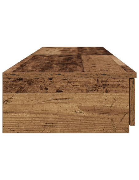 Cassetti per Letto  Grigio Sonoma 140x36,5x16,5 cm in Legno Ingegnerizzato