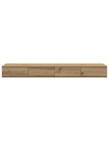 Comodini Rovere artigianale MDF con impiallacciatura in rovere