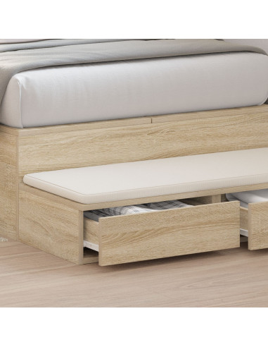 Cassetti per letto Rovere Sonoma 75 x 36,5 x 16,5 cm