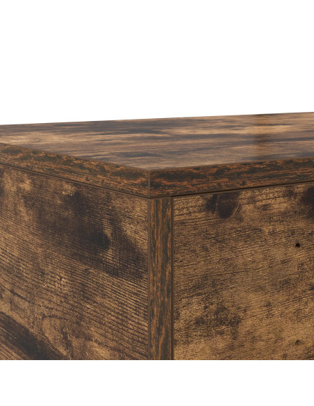 Cassetti per letto con cassetto Rovere fumé 75 x 36,5 x 16,5 cm