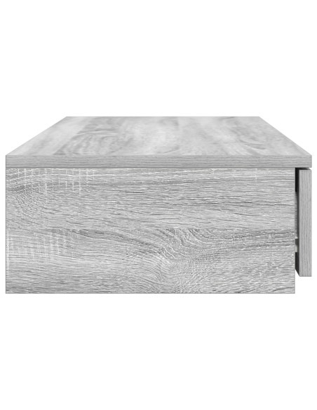 Cassetti per Letto Grigio Sonoma 75x36,5x16,5 cm in Legno Ingegnerizzato di