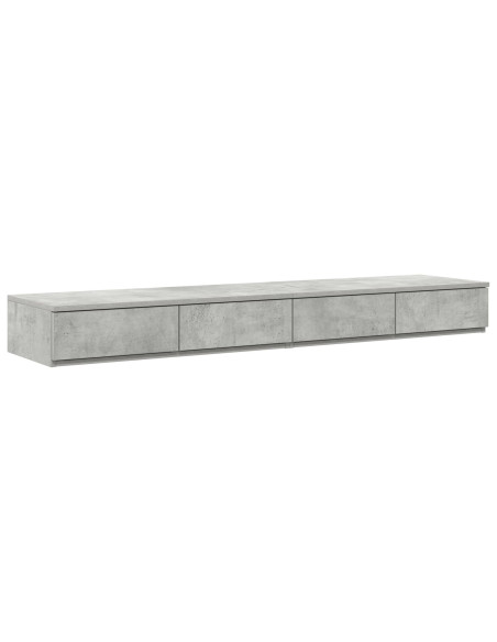 Cassetti per letto Grigio cemento 160 x 36,5 x 16,5 cm