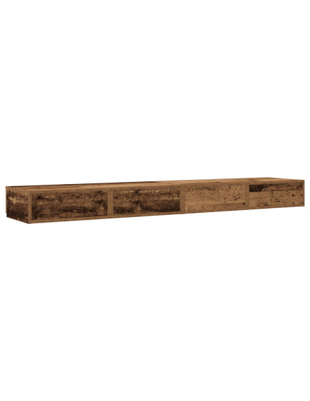 Cassetti per letti  in legno vecchio 180x36,5x16,5 cm in legno ingegnerizzato