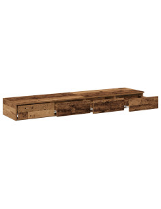 Cassetti per letto Legno vecchio 135 x 36,5 x 16,5 cm 2