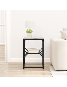 Tavolo laterale Grigio Sonoma 41 x 40 x 60 cm 2