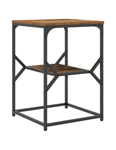 Tavolo laterale Legno vecchio 41 x 40 x 60 cm