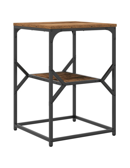 Tavolino  in legno vecchio 41x40x60 cm in legno ingegnerizzato