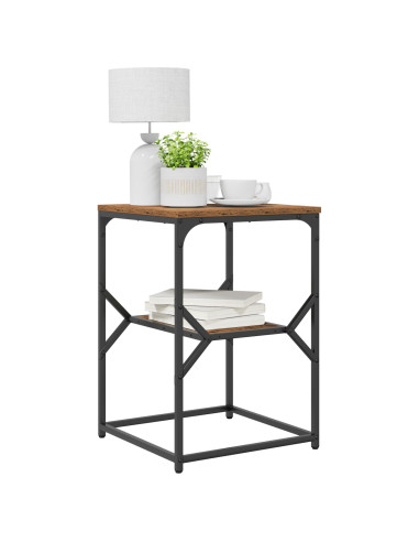 Tavolo laterale Legno vecchio 41 x 40 x 60 cm