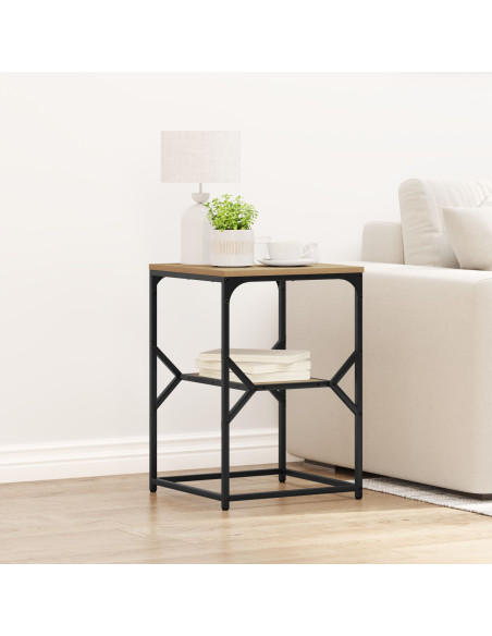 Tavolo laterale Rovere artigianale 41 x 40 x 60 cm