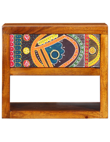 Armadio da Notte con cassetto 2 pcs Marrone 40 x 35 x 35 cm