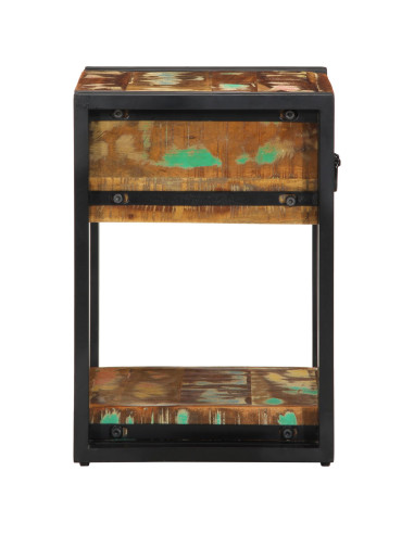 Armadio da Notte con cassetto Multicolore 40 x 35 x 50 cm