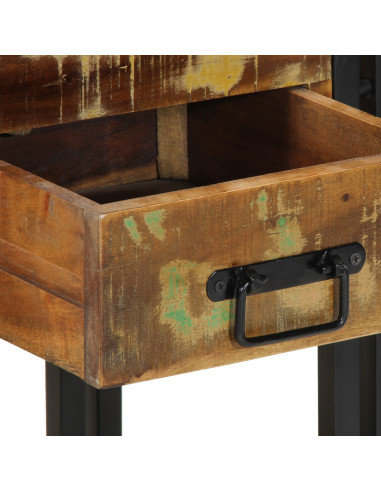 Armadio da Notte con cassetto 2 pcs Multicolore 40 x 35 x 50 cm