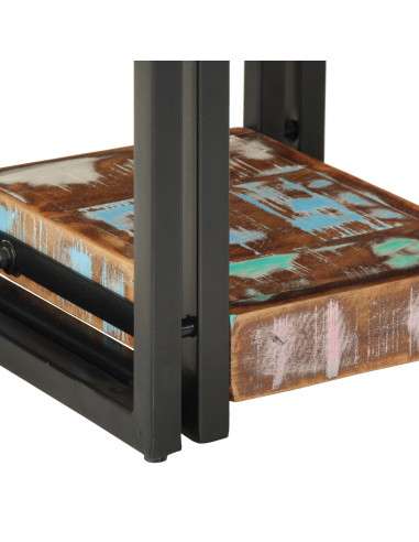 Armadio da Notte con cassetto Multicolore 30 x 30 x 40 cm