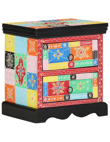 Armadio da Notte con cassetto Multicolore 40 x 35 x 45 cm