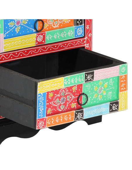 Comodino  Multicolore 40x35x45 cm Legno ingegnerizzato