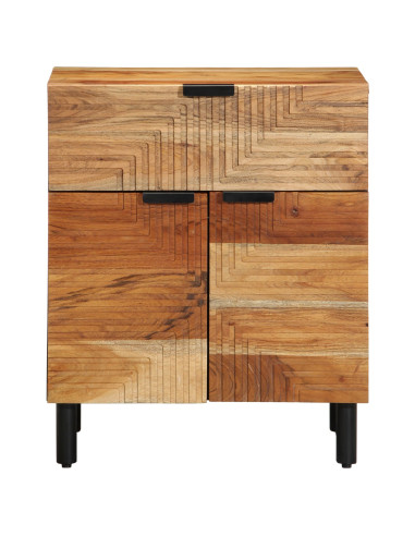 Armadio da Notte con cassetto Marrone 50 x 33 x 60 cm