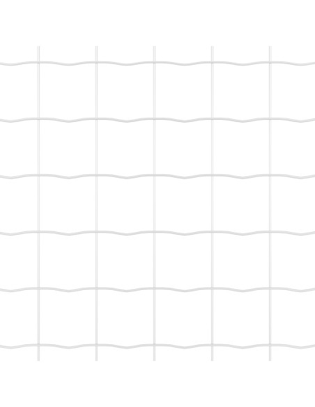 Recinzione con Posto Argento 0,6 x 10 m Acciaio