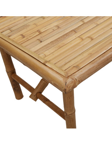 Tavolino da salotto Marrone 70 x 40 x 36 cm Bambù