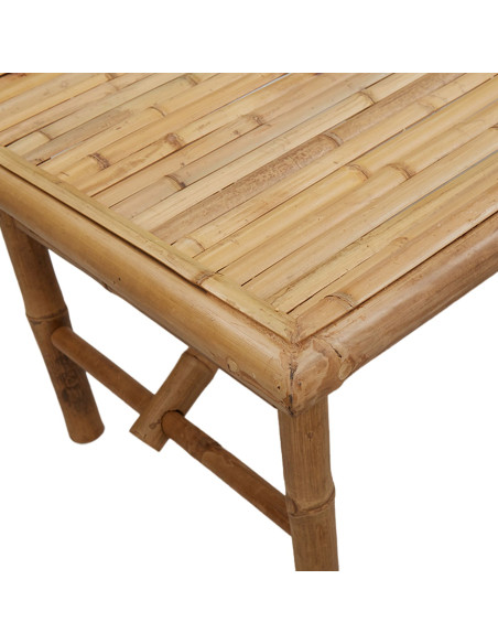 Tavolino da salotto Marrone 70 x 40 x 36 cm Bambù