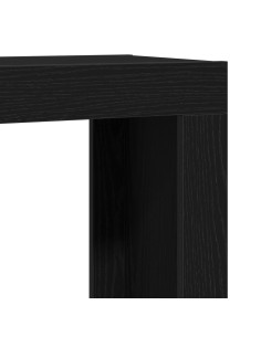 Tavoli da annidamento 3 pcs Rovere Nero Legno multistrato 2