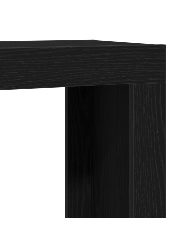 Tavoli da annidamento 3 pcs Rovere Nero Legno multistrato