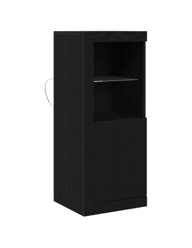 Madia LED Nero 41 x 37 x 100 cm Legno multistrato