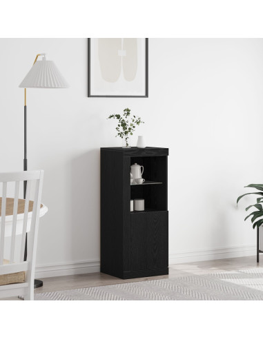 Madia LED Nero 41 x 37 x 100 cm Legno multistrato