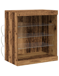 Madia LED Legno vecchio 60,5 x 37 x 67 cm Legno multistrato 2