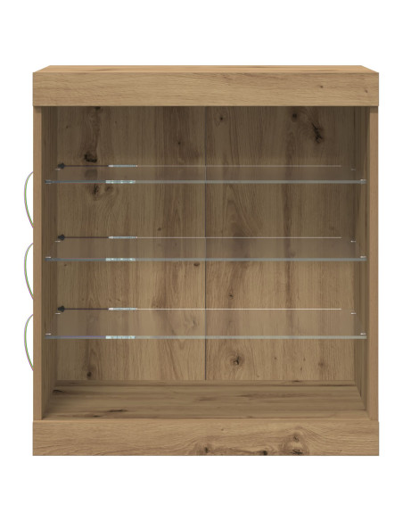 Madia LED Rovere artigianale 60,5 x 37 x 67 cm