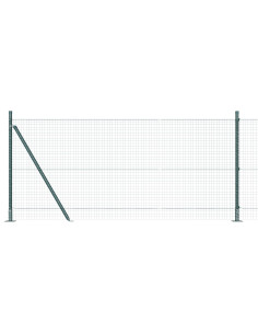Palo della recinzione Verde 10 x 0,8 m (rete da 25 x 25 mm)