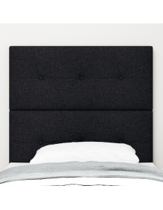 Testiera con testiera Nero 80 cm Pelle Sintetica 2