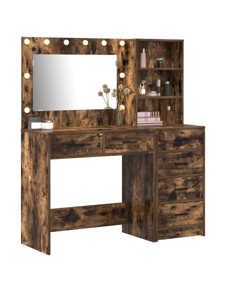 Tavolo da Trucco Marrone 78.5 x 41 x 135 cm Legno multistrato