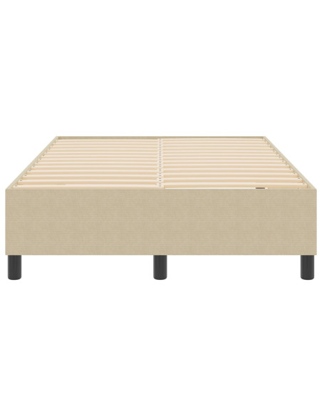 Letto Box Spring  Verde Chiaro Grigio 120x200 cm Tessuto Vellutato